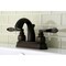 Kingston Brass KB8615NFL 4" Centerset Bathroom Faucet, Oil Rubbed Bronze KB8615NFL - alternate 2